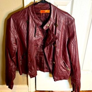 Leather jacket